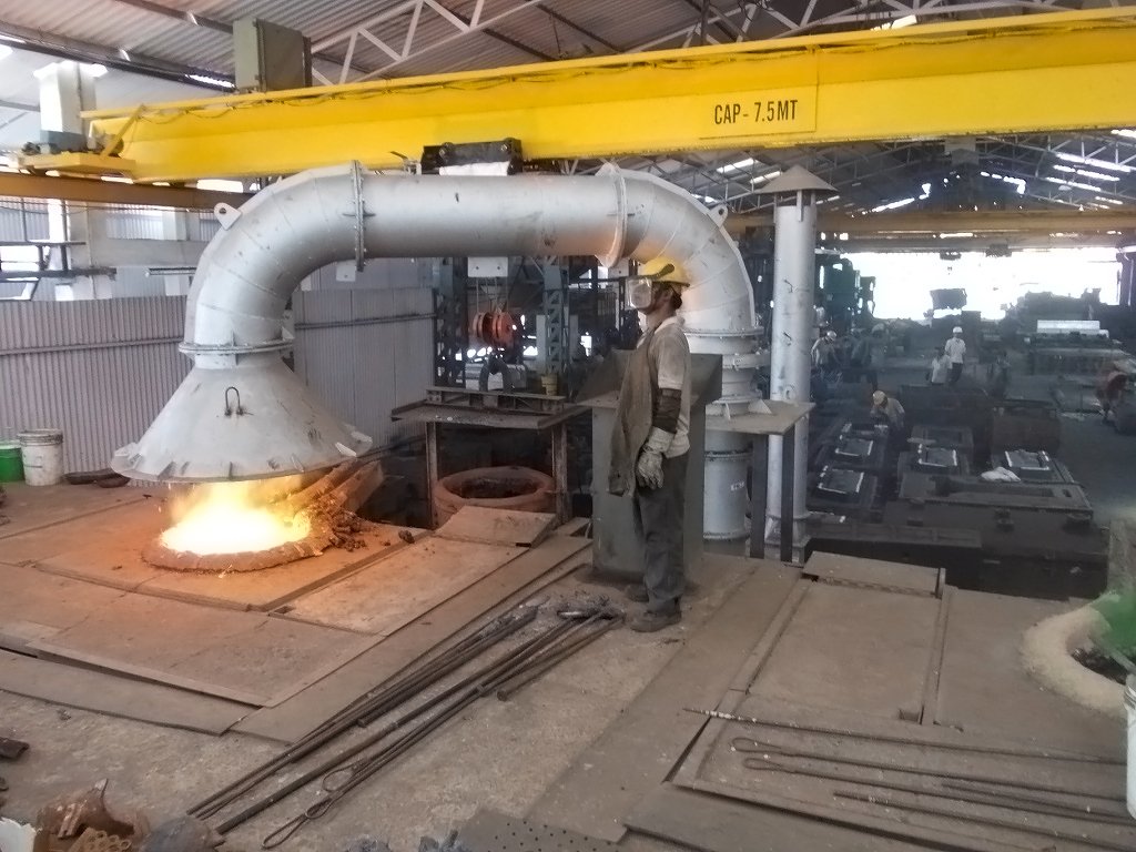 Induction Melting furnace (DUAL TRAK) – 5 Ton * 2 crucible & 4 Ton * 2 crucibles (Inductotherm Make)